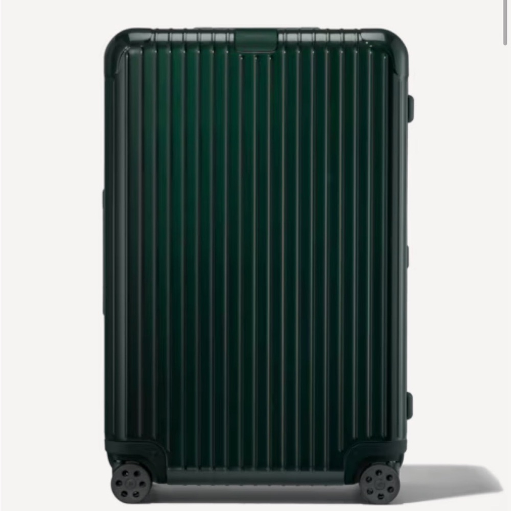 RIMOWA Deep Green polycarbonate check in large